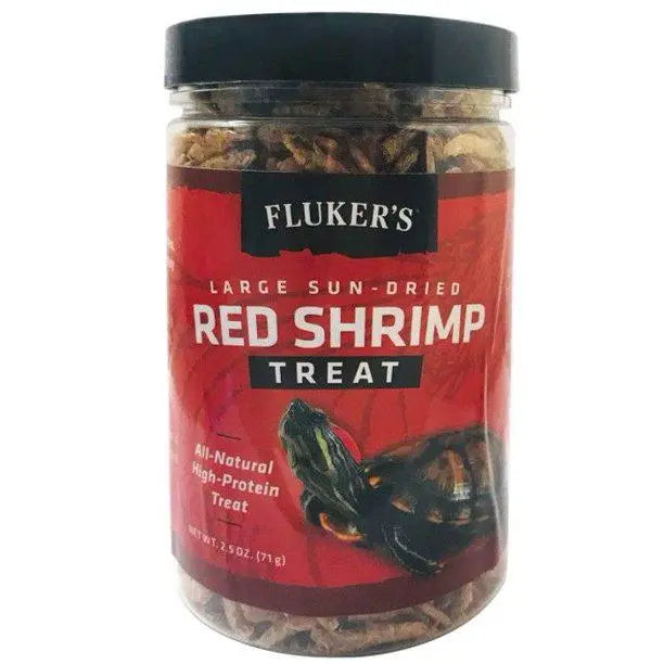 Fluker's Large Sun-Dried Red Shrimp Treat Fluker's