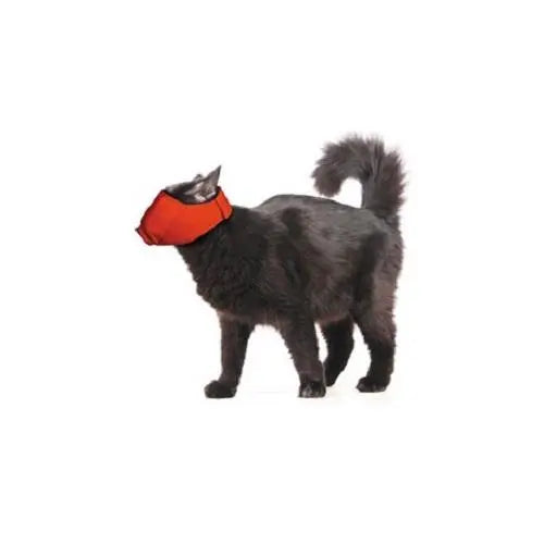 Four Flags Quick Nylon Medium Muzzle for Cats, Red 6-11 lbs. Four Flags