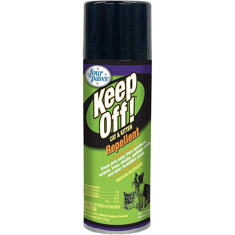 Four Paws Keep Off! Cat Repellent Spray 6 oz. Four Paws