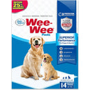 Four Paws Wee-Wee Pee Pads for Dogs and Puppies, 14 Quilted Pads Four Paws