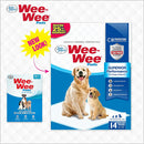 Four Paws Wee-Wee Pee Pads for Dogs and Puppies, 14 Quilted Pads Four Paws