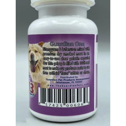 Guardian One Flea Monthly Prevention Caps for Dogs 46-91lbs 13ct Guardian