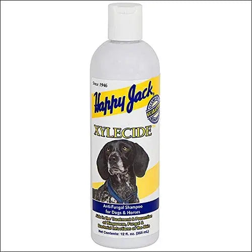 Happy Jack Xylecide Anti-Fungal Ringworm Shampoo Dog Horses 12oz. Happy Jack