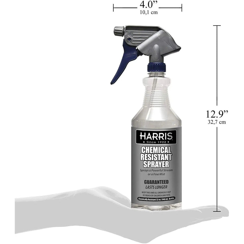 Harris Chemically Resistant Professional Spray Bottle 32 oz. 3CT Harris