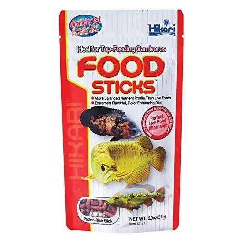 Hikari Food Sticks For Top Feeding Carnivores 2.1 oz. Hikari