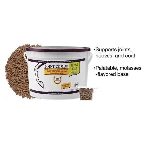 Hoof & Coat Joint Combo 3 in 1 Equine Health Supplement 3.75 lbs. Piccardmeds4pets.com