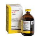 Liquamycin 200 Oxytetracycline Injection Beef Dairy Cattle Calves Swine 100 ml Piccardmeds4pets.com