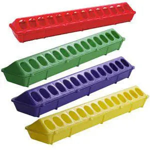 Little Giant Flip-Top Poultry Ground Feeder 20-Inch Assort Colors Little Giant