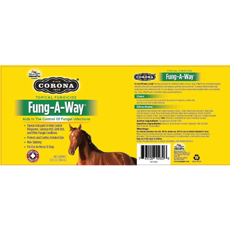 Manna Pro Corona Fung-A Way Horse Spray 32oz. Manna Pro
