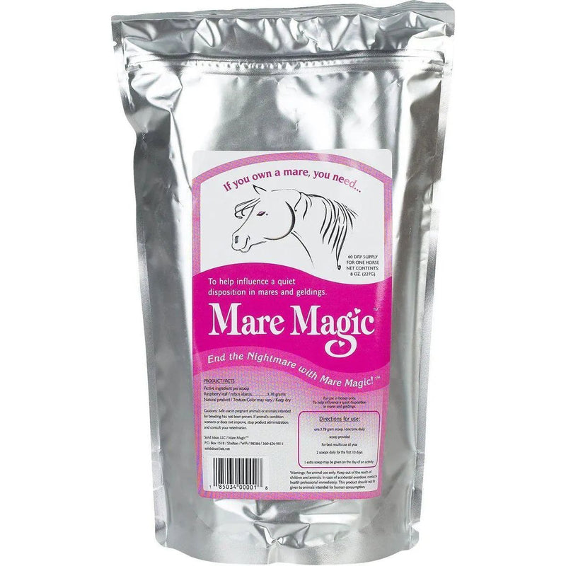 Mare Magic Calming Supplements Quiets Disposition in Mares & Geldings 8 oz. Mare Magic