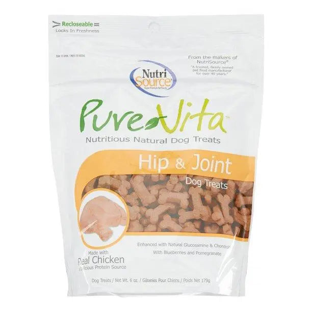 NutriSource Pure Vita Hip & Joint Treat 6 oz. 3-Pack Nutri-Source