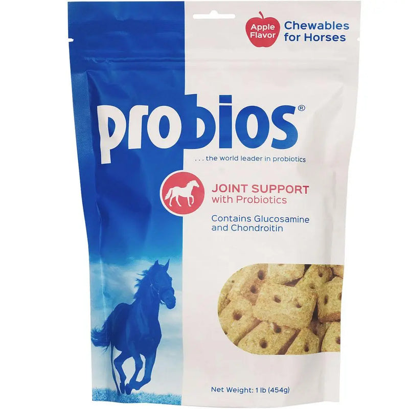 Probios Horse Joint Support with Probiotics Apple Flavor 1lb Probios