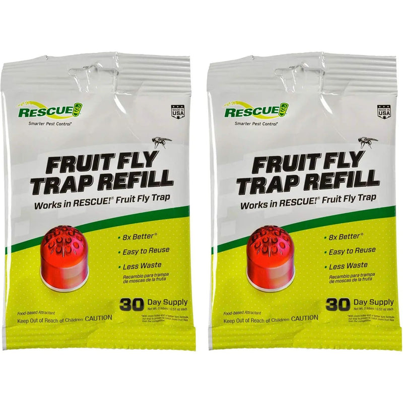 Rescue Fruit Fly Trap Bait Refill, 30 Day Supply RESCUE