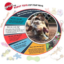 SPOT Launch & Fetch Tennis Ball Interactive Dog Toy, 24" 65 Feet Ethical Pet