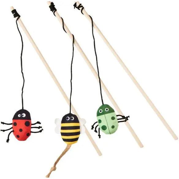 Spot Love Earth Insect Teaser Wand Assorted Cat Toy SPOT
