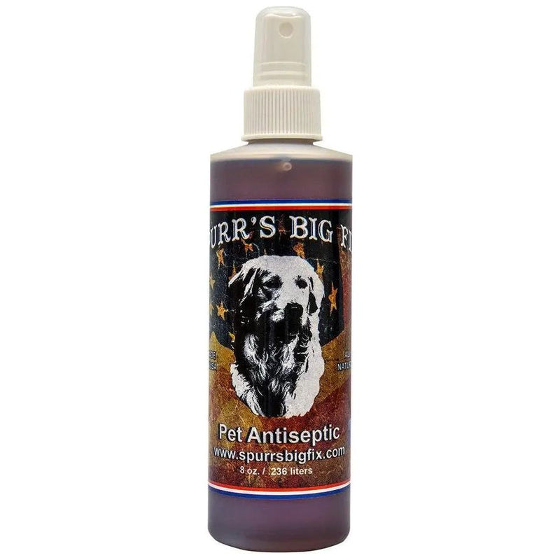 Spurr's Big Fix Antiseptic Spray for Dog Hot-Spots Cuts 8 oz. Spurr's Big Fix