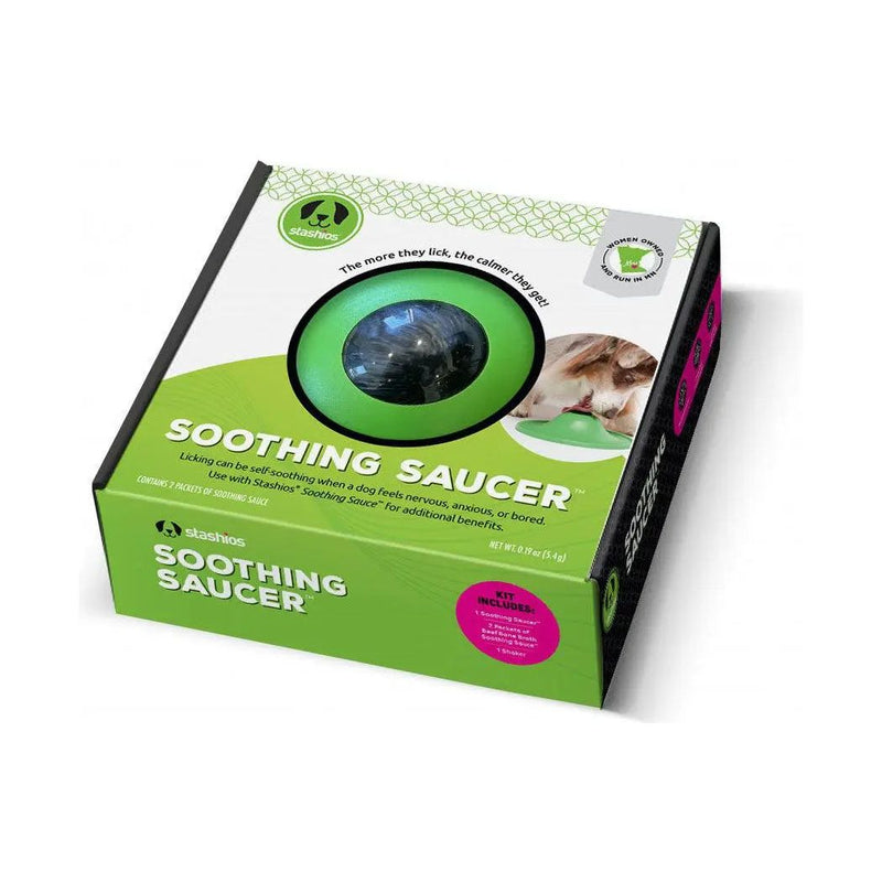 Stashios Soothing Saucer Kit Helps Reduce Dog Stress and Anxiety Stashios