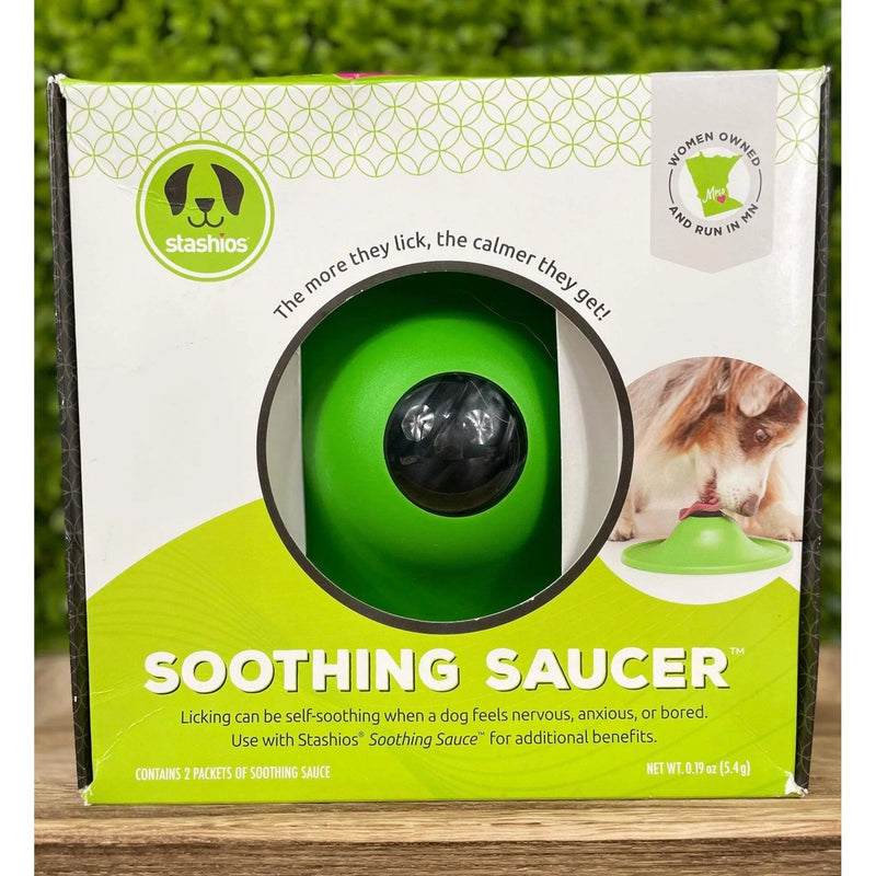 Stashios Soothing Saucer Kit Helps Reduce Dog Stress and Anxiety Stashios