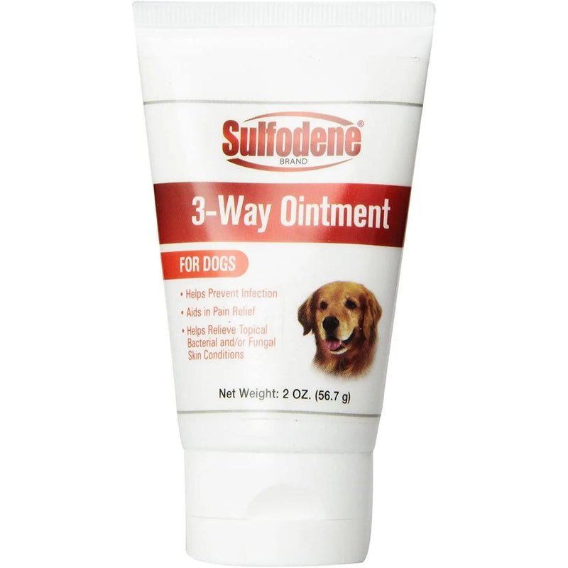 Sulfodene 3-Way Ointment Pain Wound Care for Dogs 2oz. 3-Pack Farnam