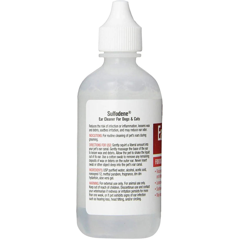 Sulfodene Brand Ear Cleaner for Dogs & Cats 4 oz. Farnam