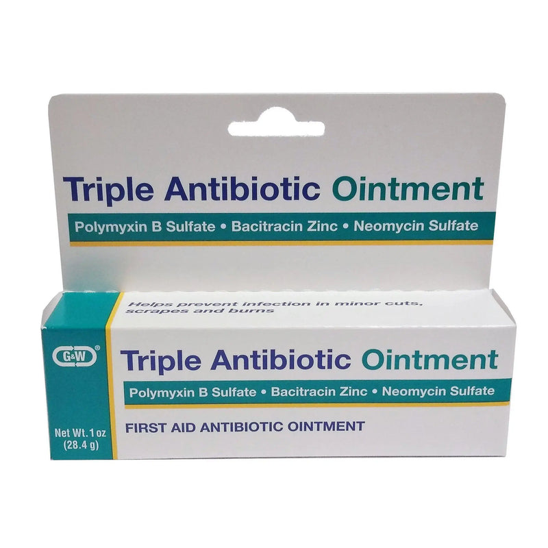 Triple Antibiotic First Aid Ointment 1 oz. G&W Laboratories