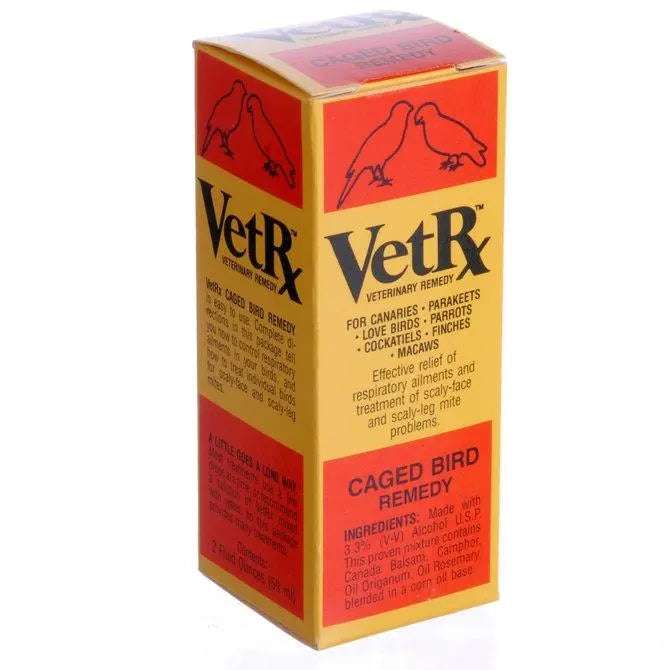 Vet Rx Pigeon Relief & Prevention of Colds Roup Bird Nostrils and Throat 2 oz. Goodwinol