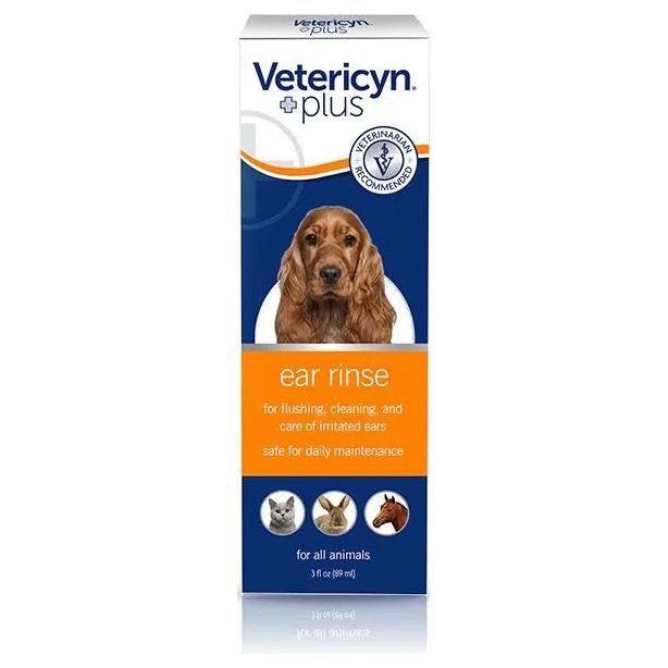 Vetericyn Ear Rinse Ear Infections and Cleanser for All Animals Vetericyn