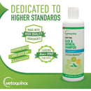 Vetoquinol Aloe & Oatmeal Pet Shampoo Soap Free for Dog & Cat 16 oz. Vetoquinol