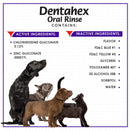Vetoquinol Dentahex Oral Rinse for Dogs and Cats 8 oz. Vetoquinol