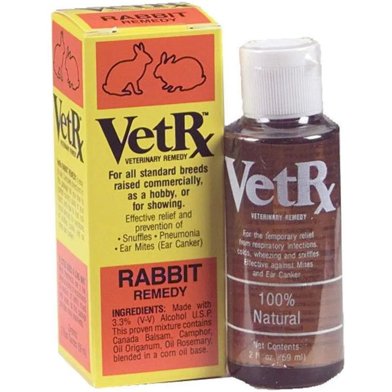 Vetrx Rabbit Veterinary Aid For Respiratory Infections Standard Breeds 2 oz. Goodwinol