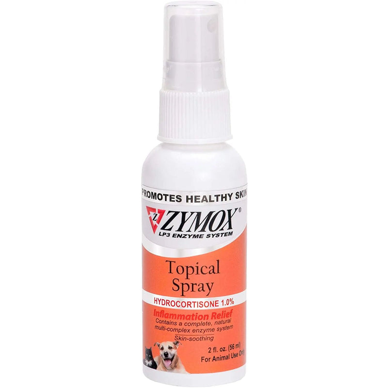 ZYMOX Topical Spray with Hydrocortisone 1.0% 2 oz. ZYMOX