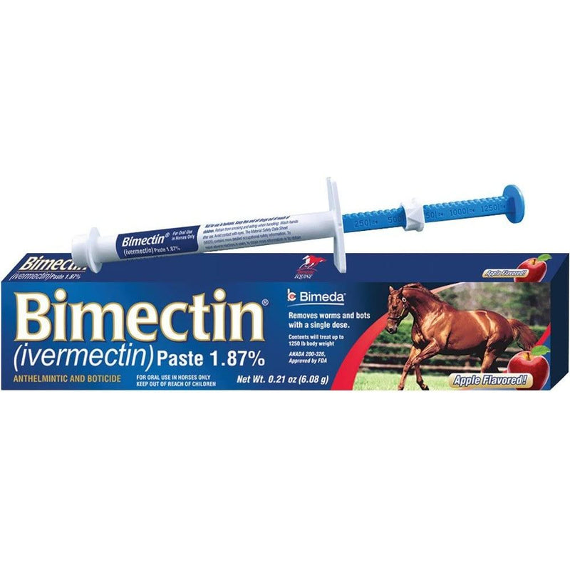 Bimectin Apple Flavored Horse Wormer 6-Pack Bimectin