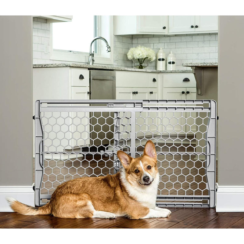 Carlson Pet Products Easy Fit Plastic Adjustable Expandable Pet Gate 28-42" Carlson Pet Products