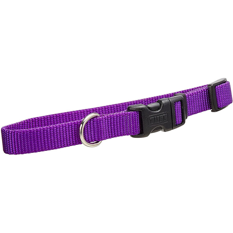 Coastal Pet 5/8-Inch Nylon Adjustable Dog Collar Small, Purple Coastal Pet