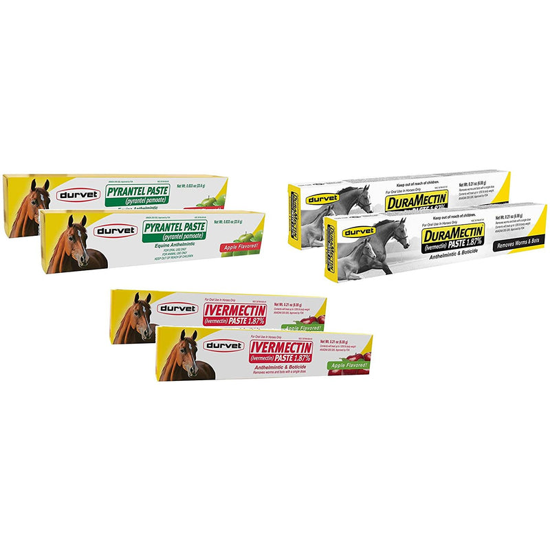 Durvet Horse Wormer Bundle single or two pack Durvet