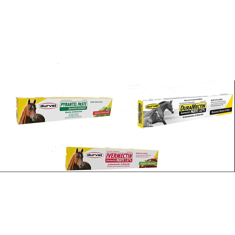 Durvet Horse Wormer Bundle single or two pack Durvet