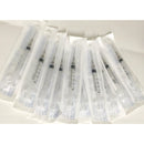 Exel Luer Slip 3ml Sterile Syringes with 22 Gauge 3/4 Needle 10CT Exel