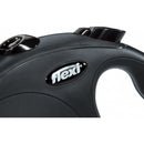 Flexi New Classic Retractable Leash Large Tape, Black 16ft FLEXI