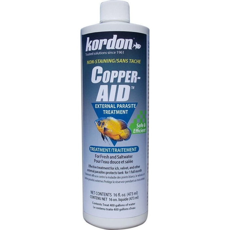 Kordon Copper Aid External Parasite Treatment 16 oz. Kordon