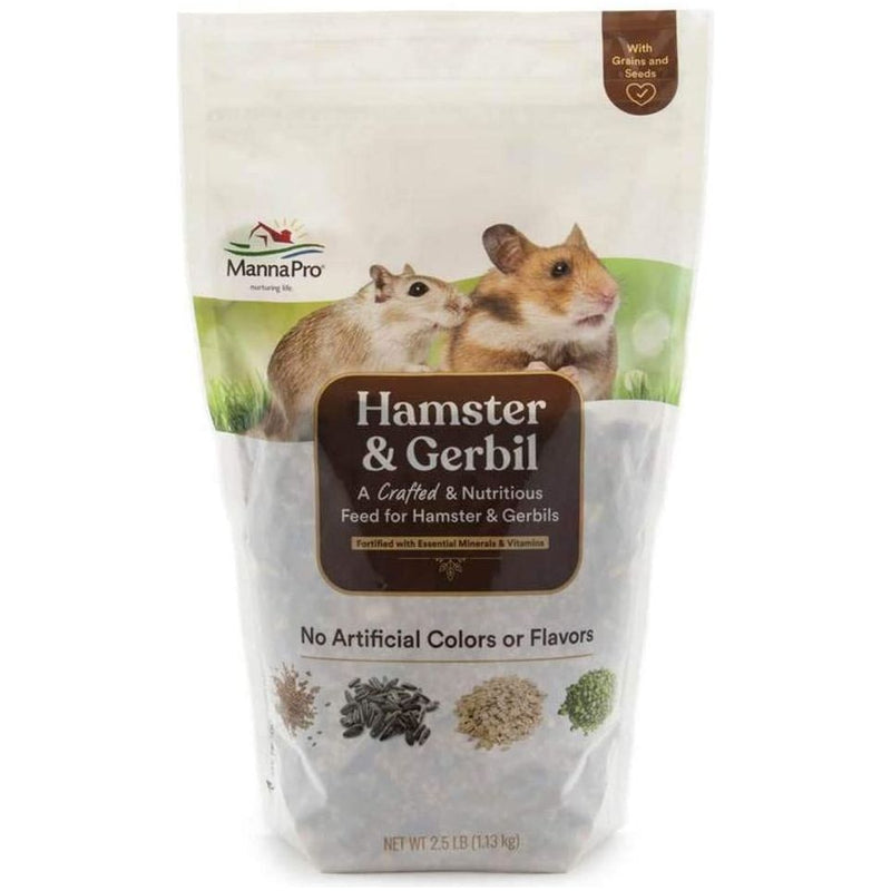 Manna Pro Complete Hamster and Gerbil Feed 2.5lbs Manna Pro