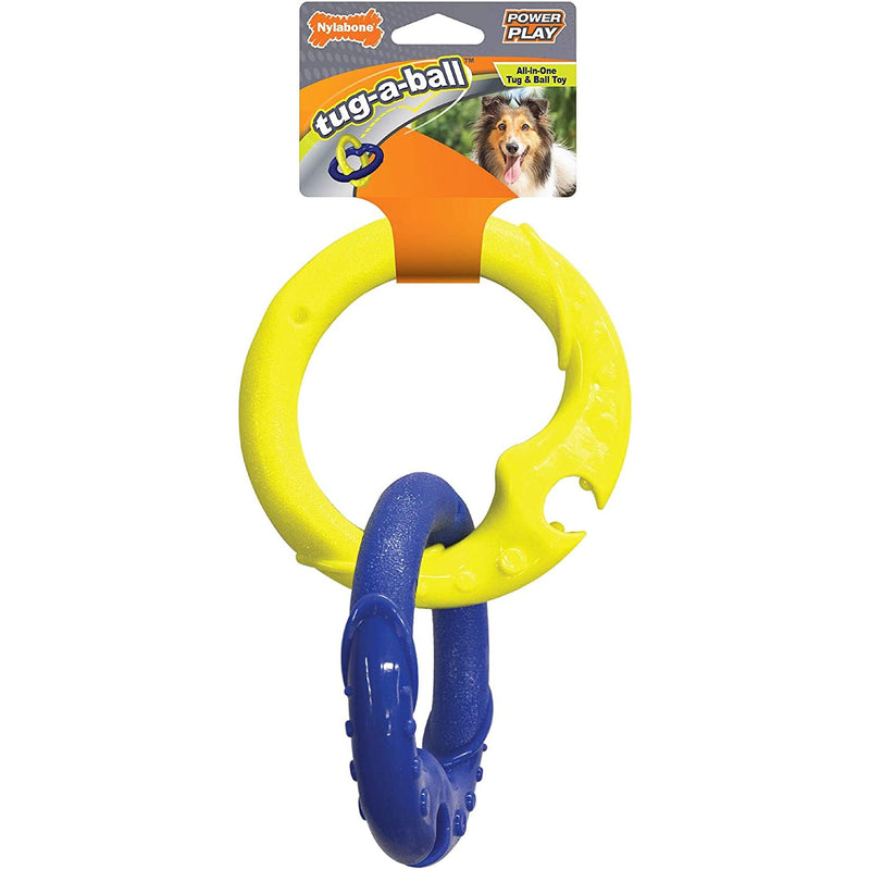 Nylabone Power Play Tug-A-Ball Interactive Dog Toy, Large Nylabone