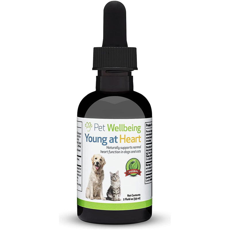 Pet Wellbeing Young at Heart Health Supplement for Dogs 2 oz. Pet Wellbeing